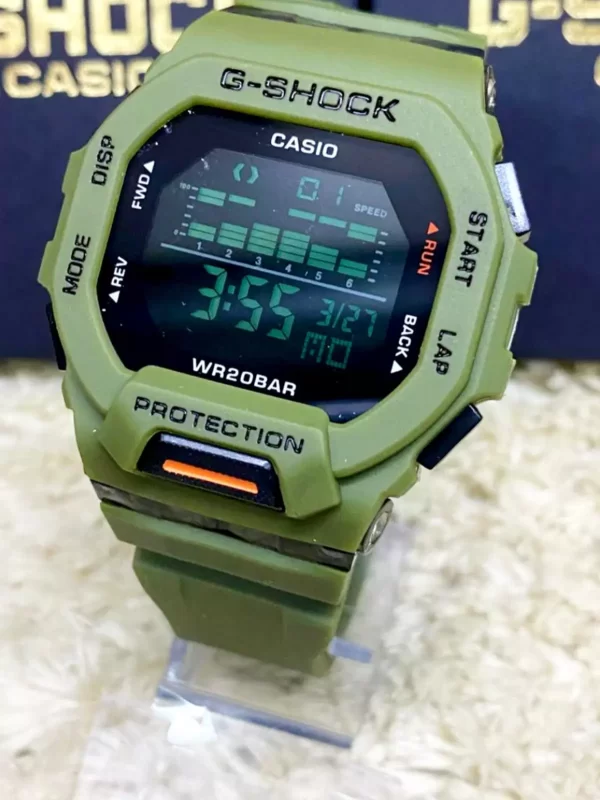 Relógio Masculino G-Shock Gbd-200 verde c/ caixa a prova dagua